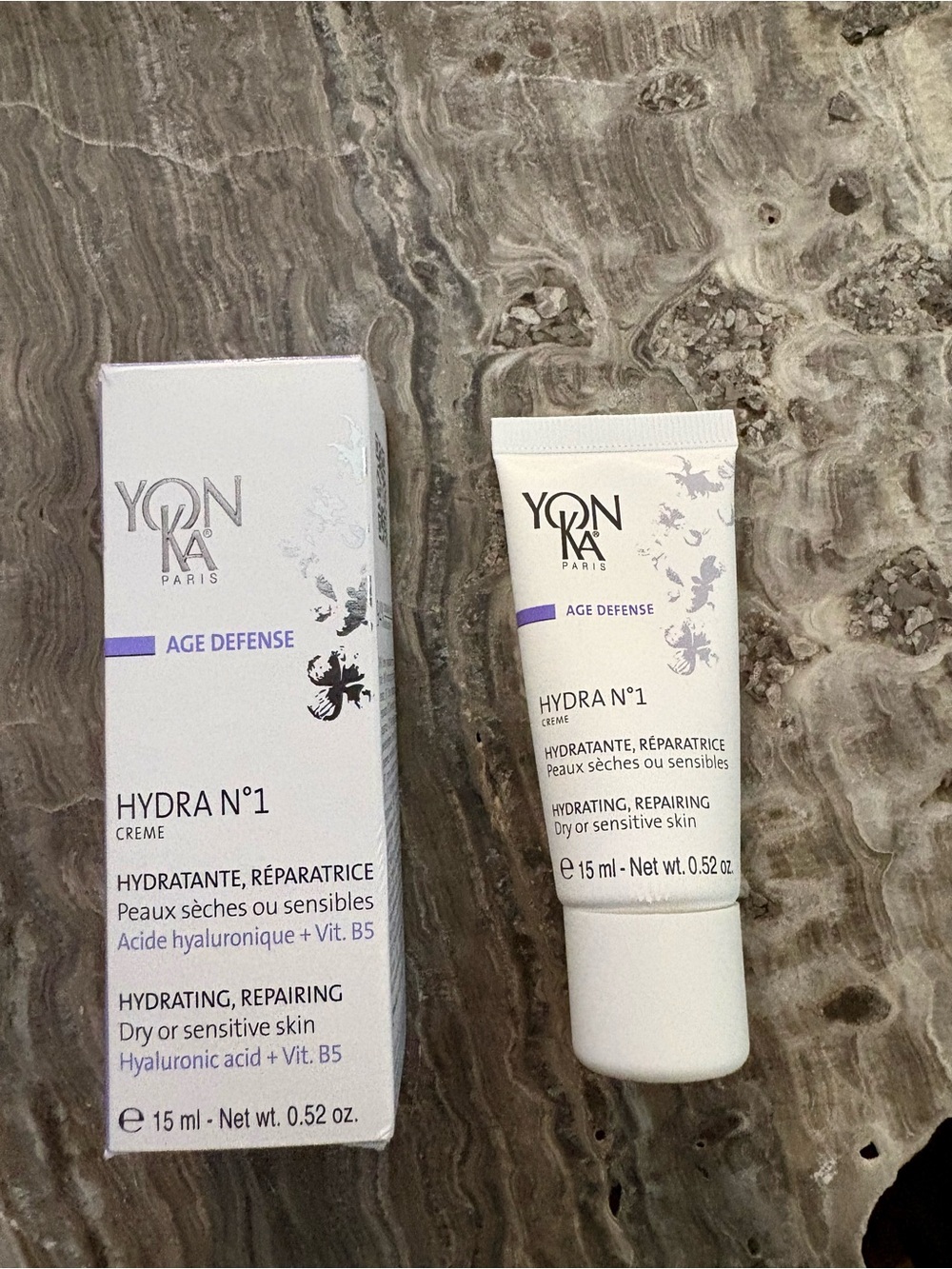 New Yonka Age Defense Hydra N°1 Face Cream 0.52 oz Travel Hydrating Repairing